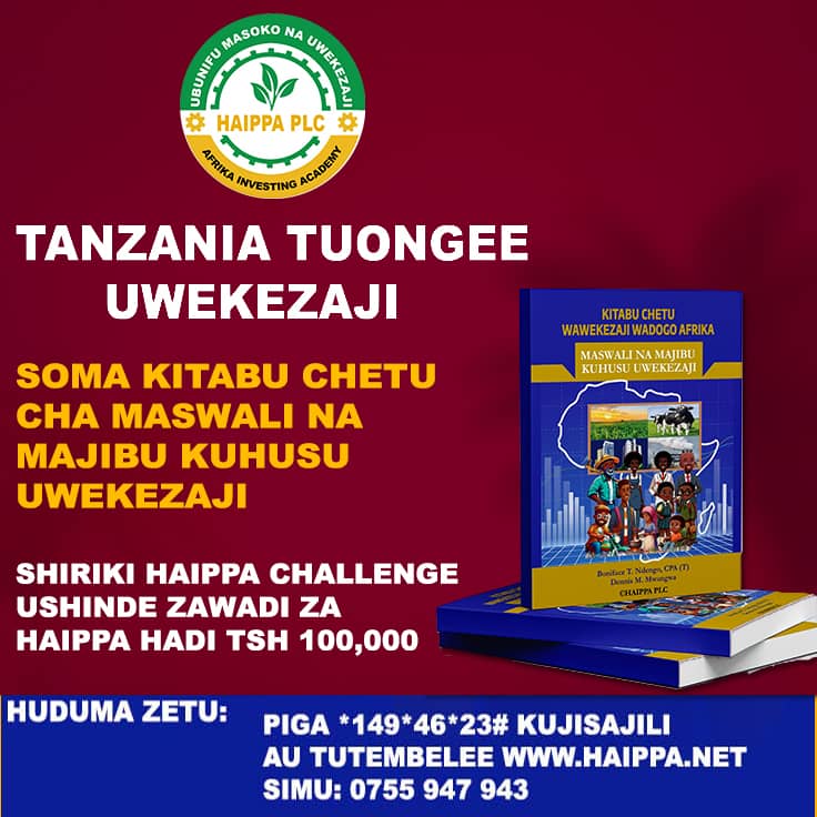 TANZANIA TUONGEE UWEKEZAJI