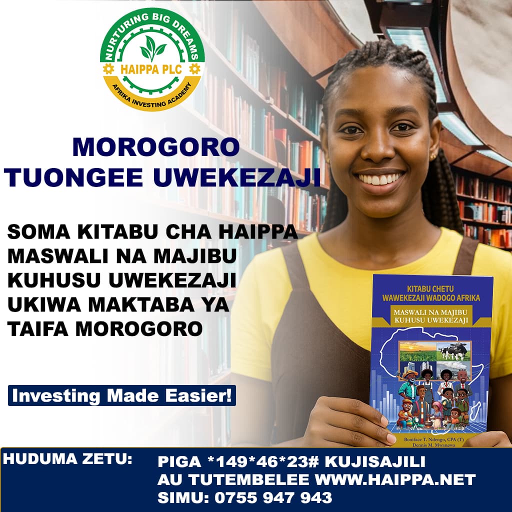 ELIMU YA UWEKEZAJI NA HAIPPA