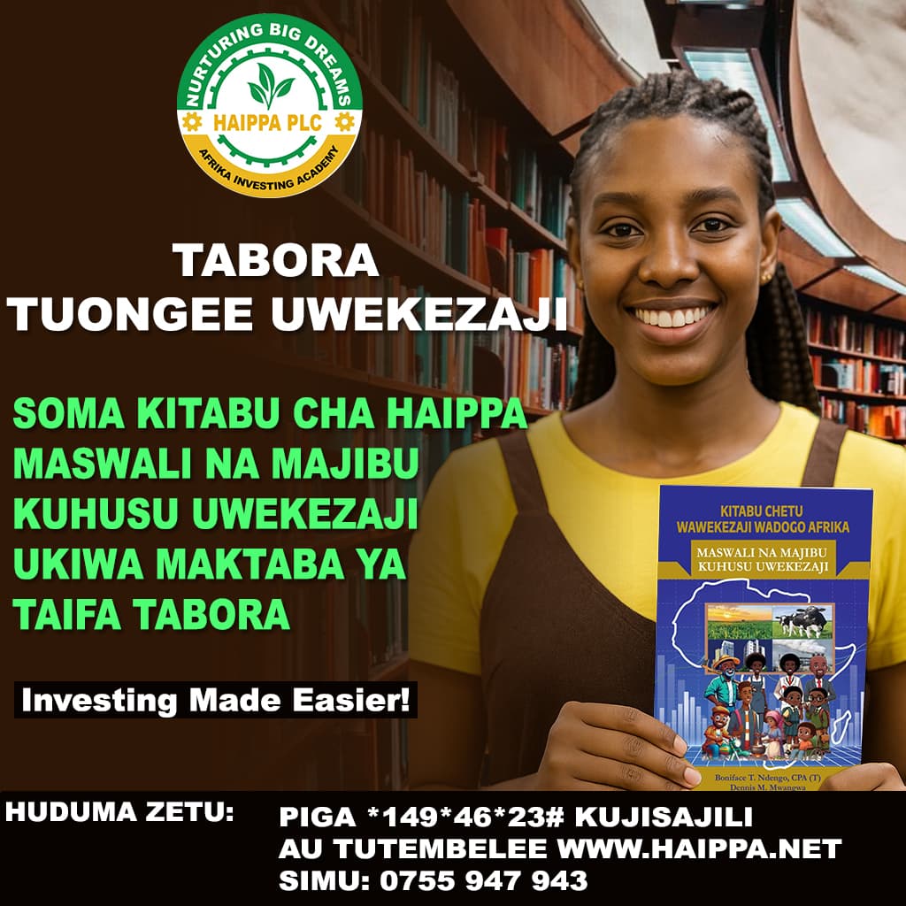 ELIMU YA UWEKEZAJI NA HAIPPA